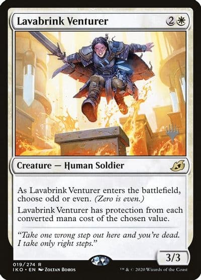 Lavabrink Venturer Promo Pack: Ikoria Magic card
