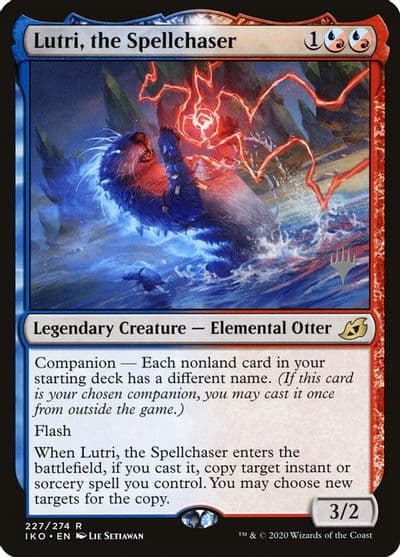 Lutri the Spellchaser Promo Pack: Ikoria Magic card