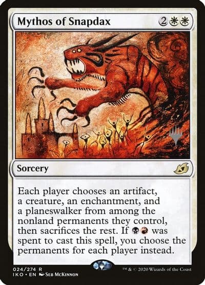 Mythos of Snapdax Promo Pack: Ikoria Magic card