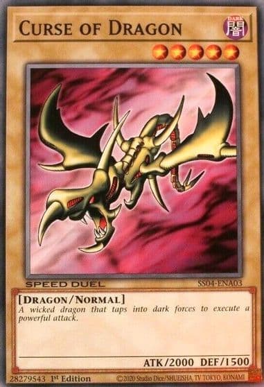 Curse of Dragon Speed Duel Decks: Match of the Millennium Yu-Gi-Oh! card