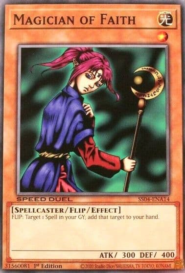 Magician of Faith Speed Duel Decks: Match of the Millennium Yu-Gi-Oh! card