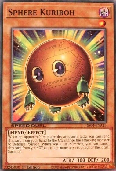 Sphere Kuriboh Speed Duel Decks: Match of the Millennium Yu-Gi-Oh! card