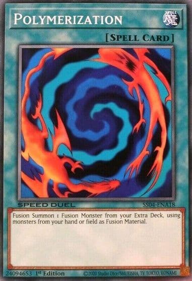 Polymerization A Speed Duel Decks: Match of the Millennium Yu-Gi-Oh! card
