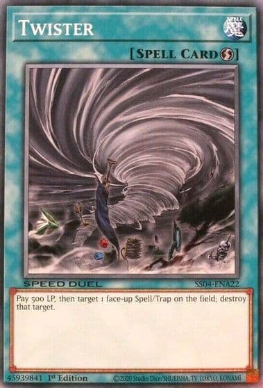 Twister Speed Duel Decks: Match of the Millennium Yu-Gi-Oh! card