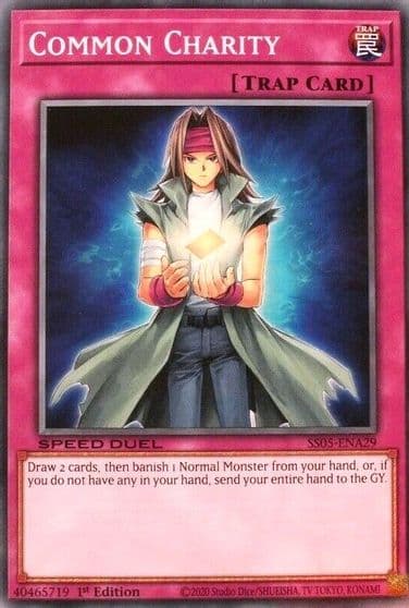 Common Charity Speed Duel Decks: Twisted Nightmares Yu-Gi-Oh! card