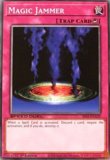 Magic Jammer Speed Duel Decks: Match of the Millennium Yu-Gi-Oh! card
