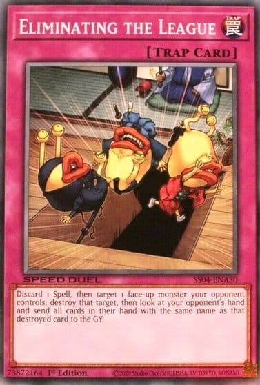 Eliminating the League Speed Duel Decks: Match of the Millennium Yu-Gi-Oh! card