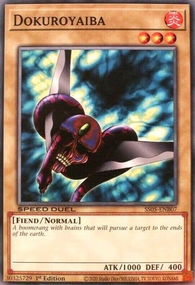 Dokuroyaiba Speed Duel Decks: Twisted Nightmares Yu-Gi-Oh! card