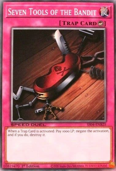 Seven Tools of the Bandit Speed Duel Decks: Match of the Millennium Yu-Gi-Oh! card