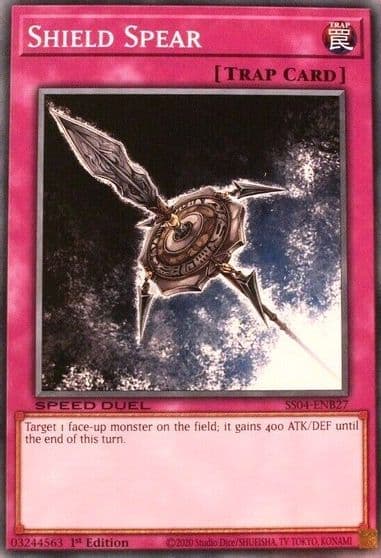 Shield Spear Speed Duel Decks: Match of the Millennium Yu-Gi-Oh! card