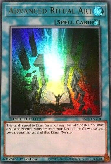Advanced Ritual Art Speed Duel Decks: Match of the Millennium Yu-Gi-Oh! card
