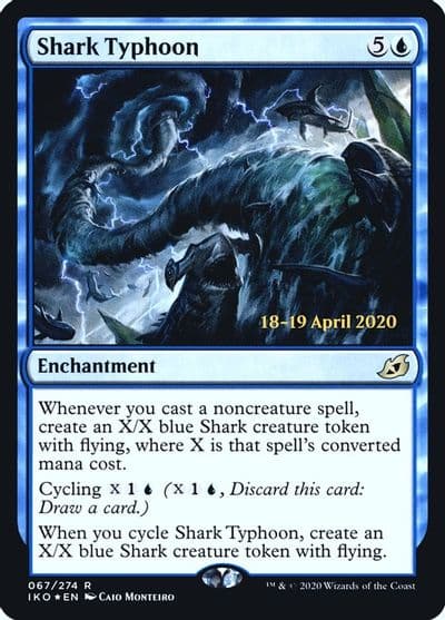 Shark Typhoon Prerelease Cards Magic card