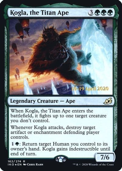 Kogla the Titan Ape Prerelease Cards Magic card