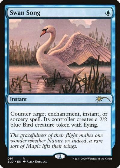 Swan Song 091 Secret Lair Drop Series Magic card