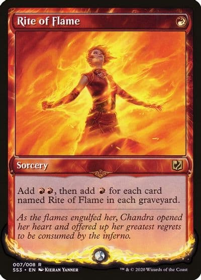 Rite of Flame Signature Spellbook: Chandra Magic card