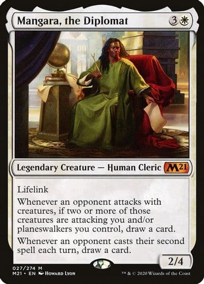 Mangara the Diplomat Core Set 2021 Magic card
