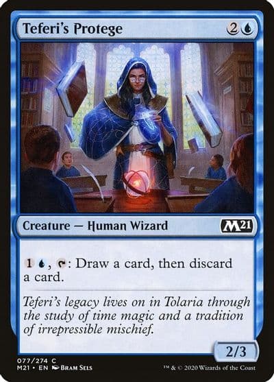 Teferis Protege Core Set 2021 Magic card