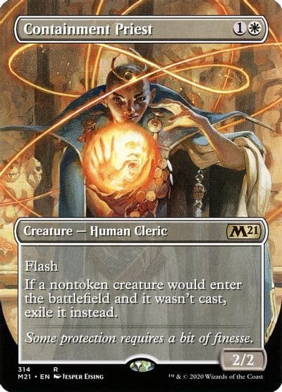Containment Priest Alternate Art Core Set 2021 Magic card