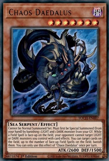 Chaos Daedalus Toon Chaos Yu-Gi-Oh! card