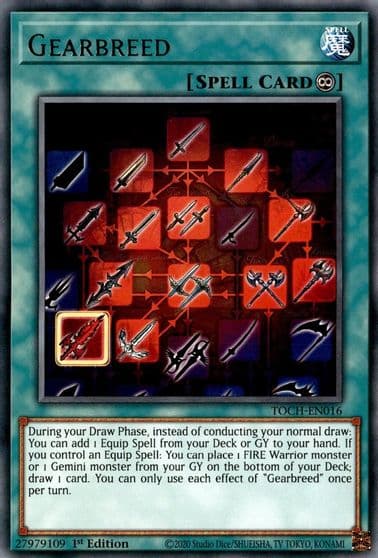 Gearbreed Toon Chaos Yu-Gi-Oh! card