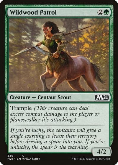 Wildwood Patrol Core Set 2021 Magic card