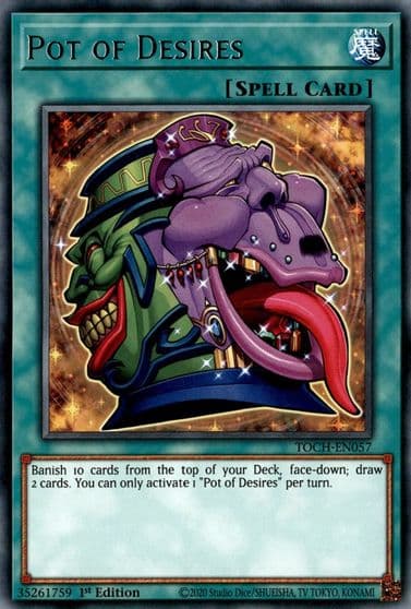 Pot of Desires Toon Chaos Yu-Gi-Oh! card