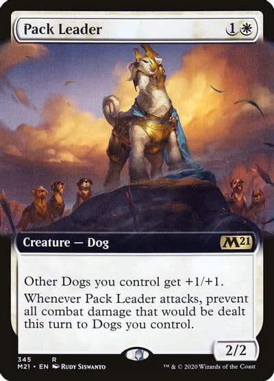 Pack Leader Extended Art Core Set 2021 Magic card