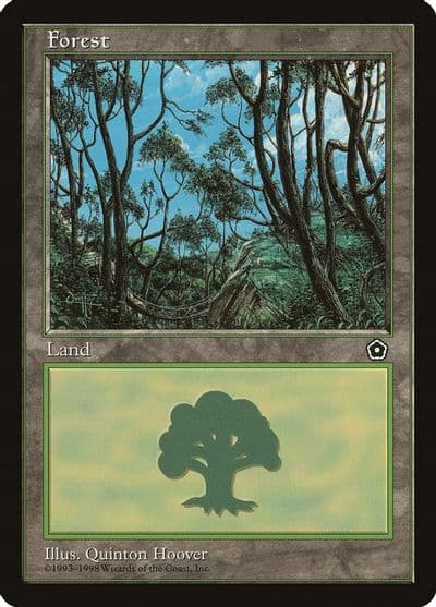 Forest 153 Portal Second Age Magic card