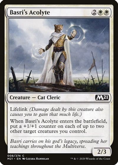 Basris Acolyte Core Set 2021 Magic card