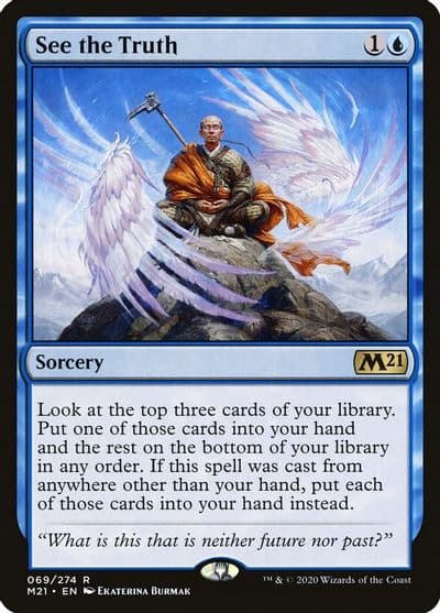 See the Truth Core Set 2021 Magic card