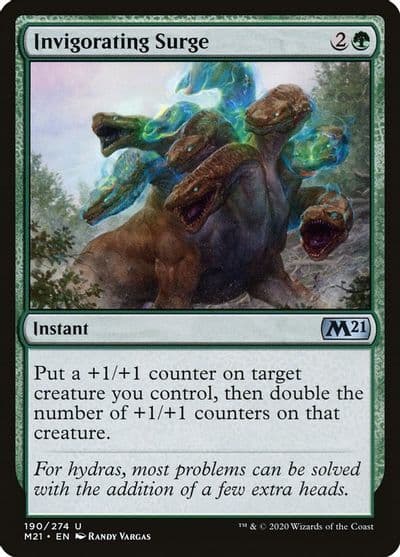 Invigorating Surge Core Set 2021 Magic card