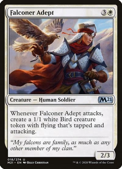 Falconer Adept Core Set 2021 Magic card