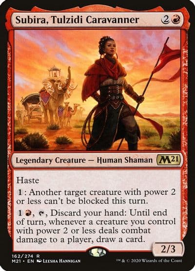 Subira Tulzidi Caravanner Core Set 2021 Magic card