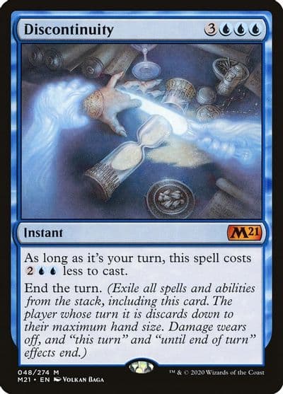 Discontinuity Core Set 2021 Magic card