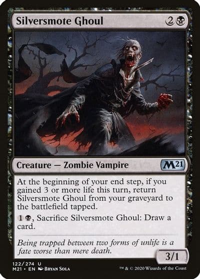 Silversmote Ghoul Core Set 2021 Magic card