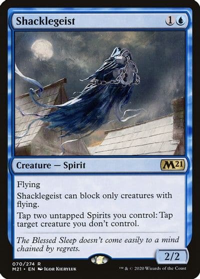 Shacklegeist Core Set 2021 Magic card