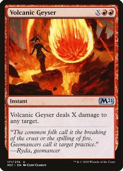 Volcanic Geyser Core Set 2021 Magic card