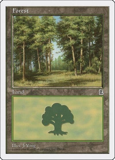 Forest 179 Portal Three Kingdoms Magic card