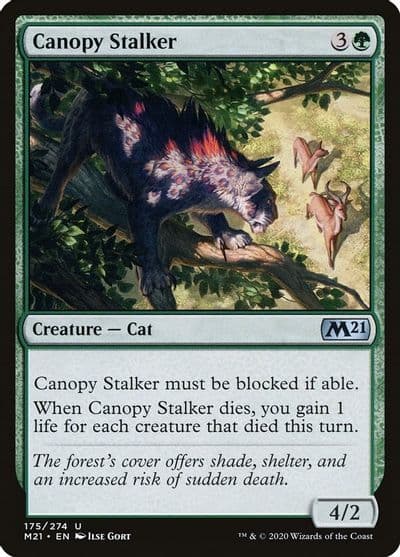 Canopy Stalker Core Set 2021 Magic card