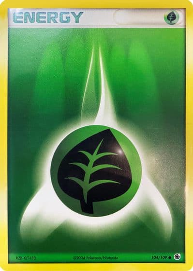 Grass Energy (EX Hidden Legends) Deck Exclusives Pokemon card