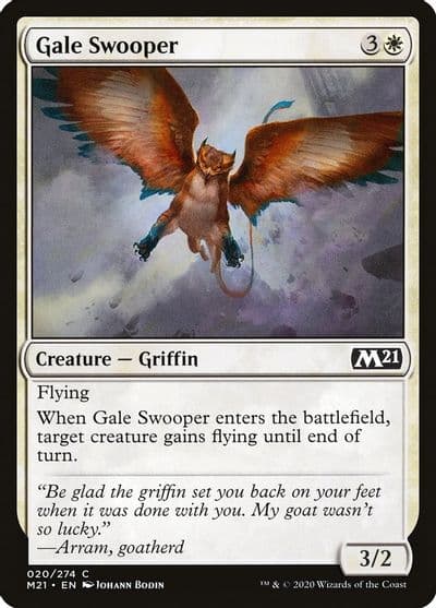 Gale Swooper Core Set 2021 Magic card