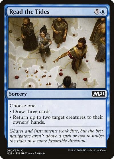 Read the Tides Core Set 2021 Magic card
