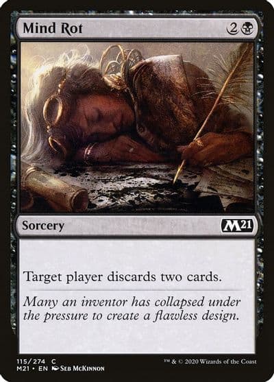 Mind Rot Core Set 2021 Magic card