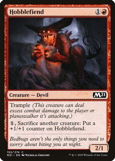 Hobblefiend Core Set 2021 Magic card