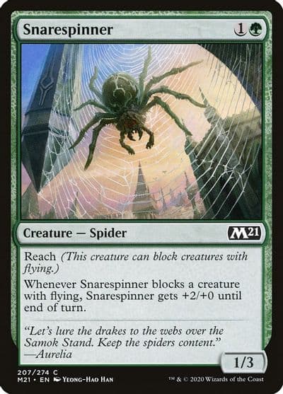 Snarespinner Core Set 2021 Magic card