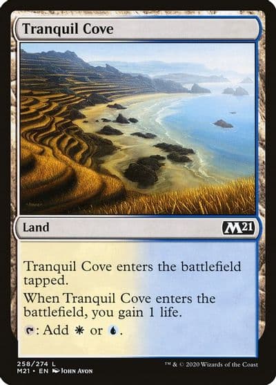 Tranquil Cove Core Set 2021 Magic card