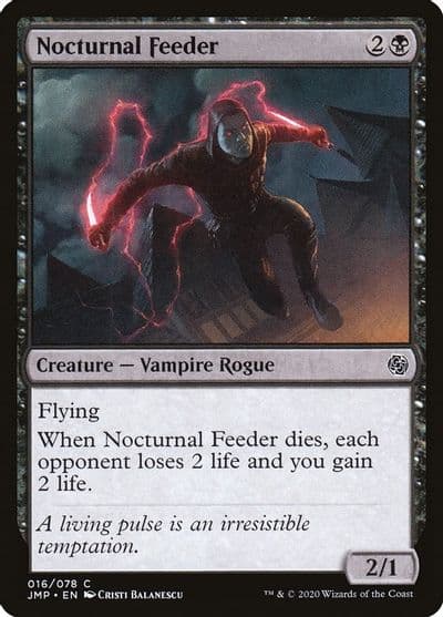 Nocturnal Feeder Jumpstart Magic card