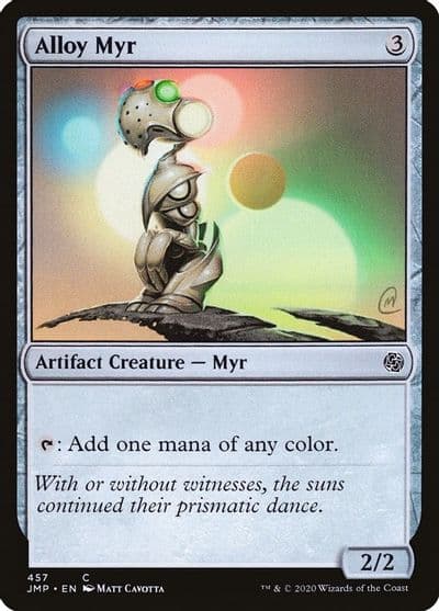 Alloy Myr Jumpstart Magic card