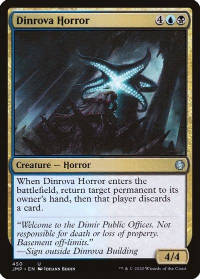 Dinrova Horror Jumpstart Magic card