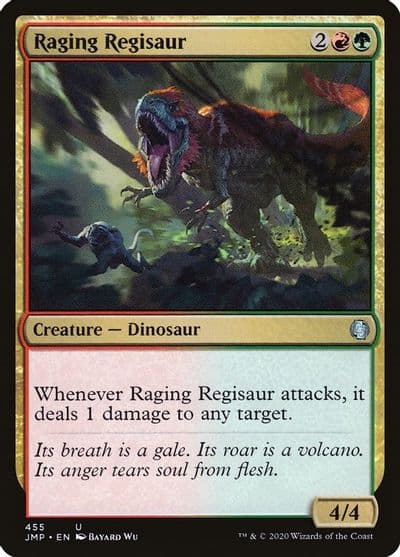 Raging Regisaur Jumpstart Magic card
